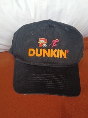 Dunkin' Portland Seadogs Black Logo Baseball Cap NWOT